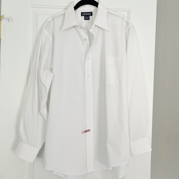 Lands' End | Shirts | Mens Lands End White Dress Shirt 65 3233 | Poshmark